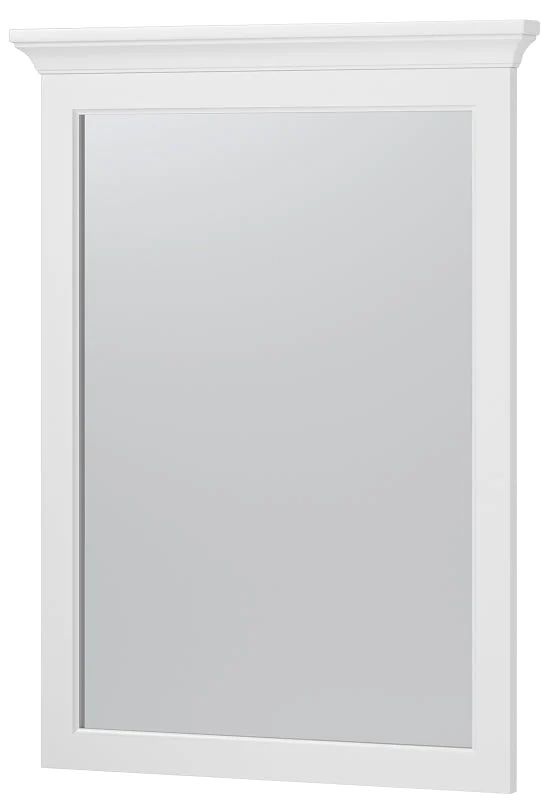 Craft + Main Hollis Series HOWM2432 Framed Mirror, 32 in L, 24 in W, White Frame, Hanging Installation