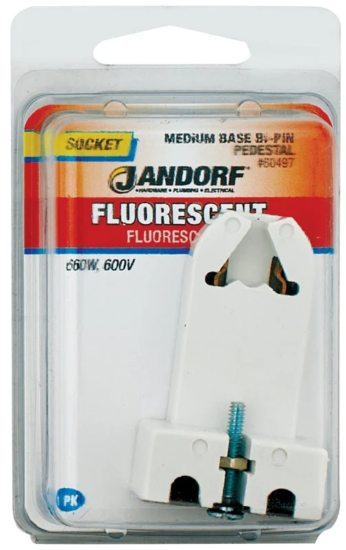 Jandorf 60497 Lamp Socket, 600 V, 660 W, Plastic Housing Material