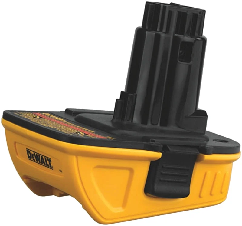 DEWALT DCA1820 Battery Adapter, 18 to 20 V Input, Includes: (1)18 V to 20 V MAX Adapter, Batteries are not Included.