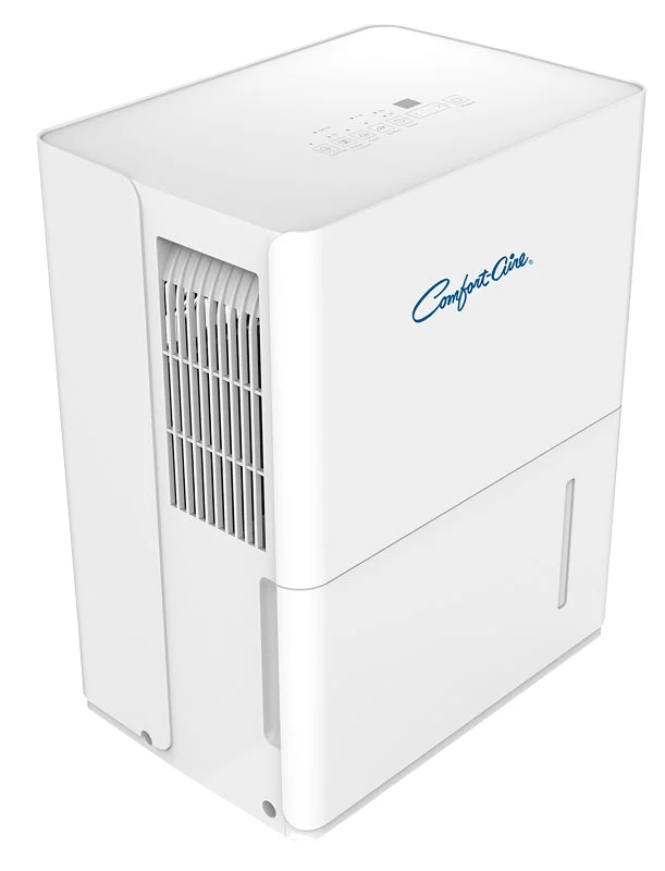 Comfort-Aire BHD-22A Dehumidifier, 2.2 A, 115 V, 250 W, 2-Speed, 22 pt/day Humidity Removal, 6.34 pt Tank