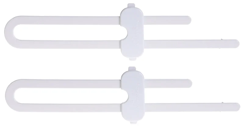 Dreambaby L1409 Slide Lock, Plastic, White