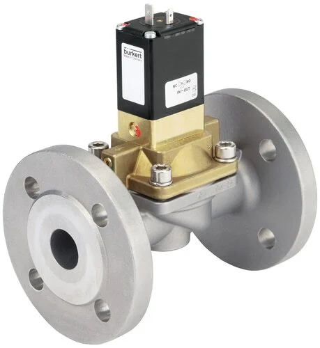 Solenoid Valve 50 mm Flange NC Brass EPDM 0.2-10bar/3-145psi 230VAC Anti-Waterhammer 5282 355273