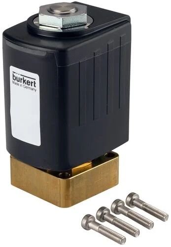 Solenoid Valve 40x40 mm SFB flange NO Brass FKM 0-6bar/87psi 24VDC 6027 20011179
