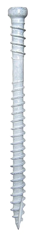 GRK Fasteners RT 16630 Screw, #8 Thread, 2-1/2 in L, Reverse Thread, Trim Head, Star Drive, Zip-Tip Point, Steel, 505 PK