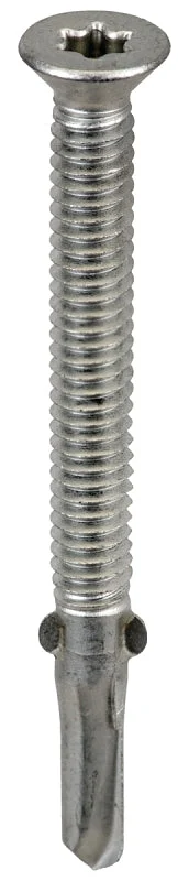 Acorn S-WM14234G250 Screw, #14 Thread, Star Drive, Self-Tapping, Winged Point, Galvanized Steel