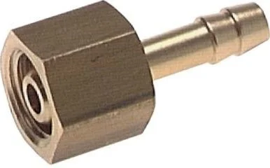 G 1/2'' x 13mm Brass Hose barb with Nut 16 Bar