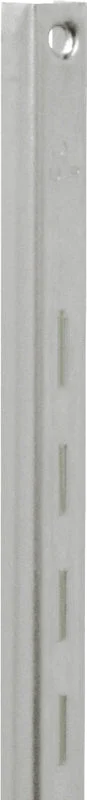 Knape & Vogt 80 80 TI 24 Shelf Standard, 320 lb, 16 ga Thick Material, 5/8 in W, 24 in H, Steel, Titanium, Pack of 10