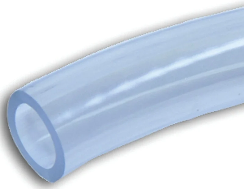Abbott Rubber T10 Series T10004011 Tubing, 3/4 in OD, 1/2 in ID, Clear, 100 ft L