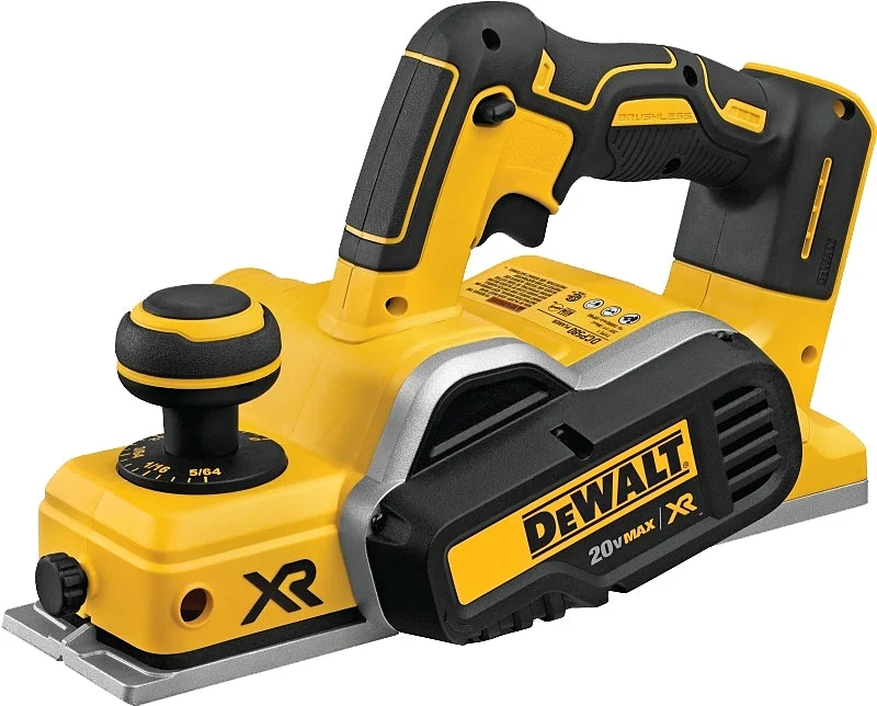 DEWALT XR 20V MAX Series DCP580B Brushless Planer, Tool Only, 20 V, 3-1/4 in W Planning