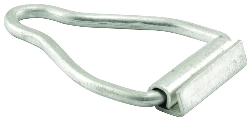 Make-2-Fit PL 14658 Screen Channel Bail Latch, 1-9/16 in L x 1/16 in H Dimensions, Aluminum, Mill, Silver
