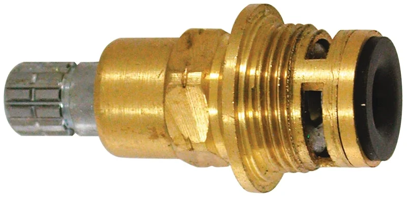 Danco 18533E Faucet Stem, Brass, Brass, 1-59/64 in L, For: Price Pfister Two Handle Kitchen and Bathroom Sink Faucets