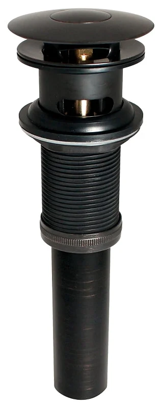 Stylewise K820-75BRZ Pushbutton Sink Drain, 1-1/4 in Connection