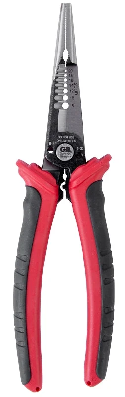 Gardner Bender GBP-61N Wire Stripper, 20 to 8 AWG Wire, 20 to 8 AWG Solid, 22 to 10 AWG Stranded Stripping