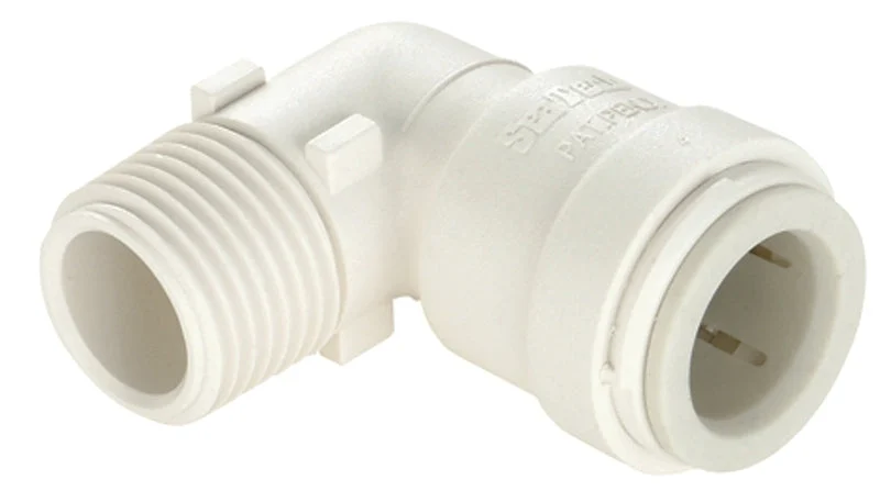 Watts 3519B-1816 Pipe Elbow, 1 in, 90 deg Angle, Polysulfide, Off-White, 100 psi