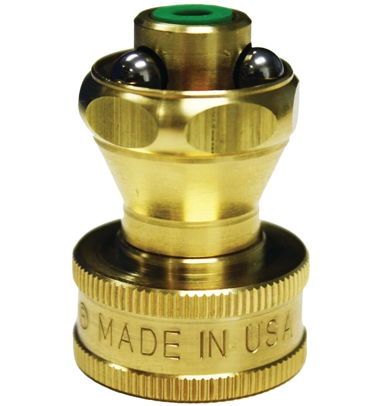 K-Co LBSR-120 Hose Nozzle, Brass, Gold