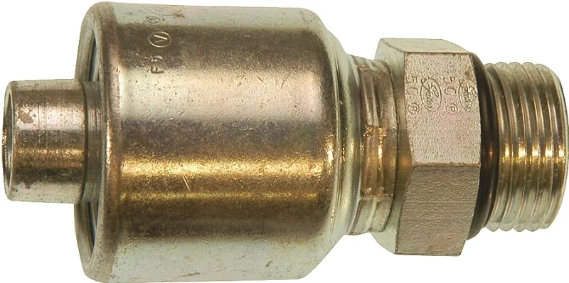 Gates MegaCrimp 625 Series G25120-0606 O-Ring, 3/8 in Dia, 2.2 in, Low Carbon Steel
