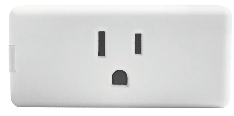 Leviton D215P-R02-1RW Mini Plug In Switch, 15 A, 120 VAC, Wireless, White