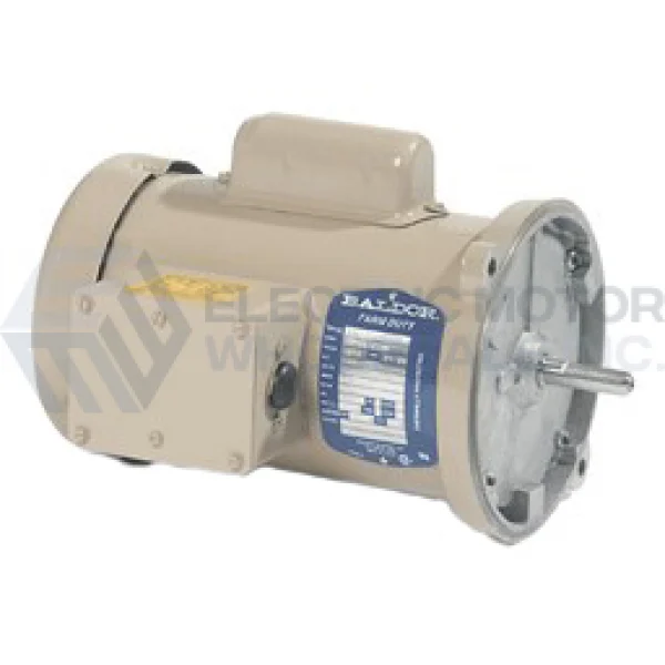 1/2HP BALDOR 1725RPM 48YZ TEFC 1PH AUGER DRIVE MOTOR ANFL3504M