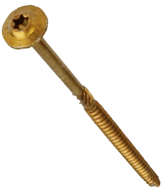 GRK Fasteners RSS 14221 Structural Screw, 5/16 in Thread, 3-1/8 in L, W-Cut Thread, Washer Head, Star Drive, Steel