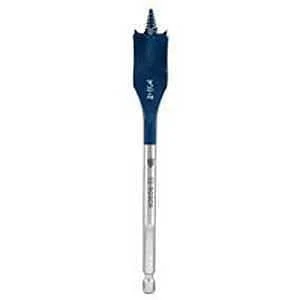 Bosch Daredevil DLSB1009 Spade Drill Bit, 3/4 in Dia, 16 in OAL, 1/4 in Dia Shank, Hex Shank