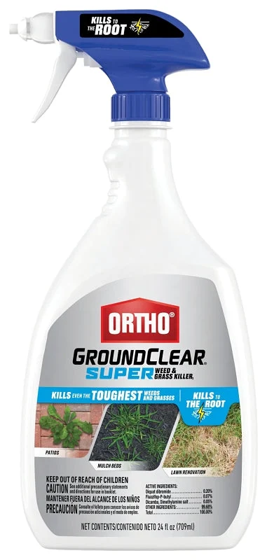 Ortho 4653005 Weed and Grass Killer, Liquid, Light Yellow, 24 oz Bottle