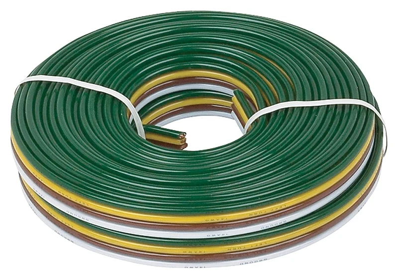 Hopkins 49915 Bonded Wire, 18 AWG Wire, Copper Conductor, 25 ft L