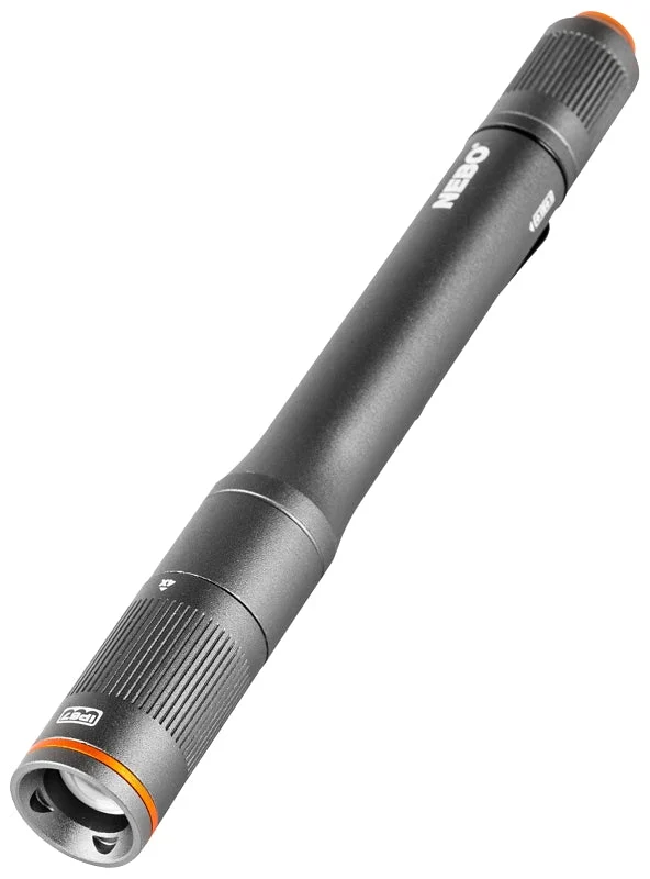 Nebo COLUMBO NEB-POC-0007 Inspection Flashlight, Pen-Sized, AAA Battery, Alkaline Battery, LED Lamp, 150 Lumens