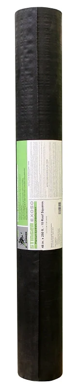 Stinger EXO50 48" x 250' Synth Felt Underlayment 11Mil 10SQRoll