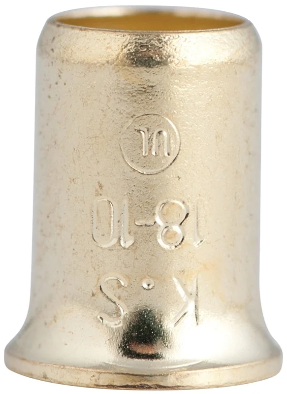 Gardner Bender 10-410 Crimp Connector, 18 to 10 AWG Wire, Steel Contact, Silver, 100/BX