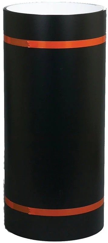 Amerimax 6911435 Trim Coil, 50 ft L, 0.021 Gauge, Aluminum, Black/White, Painted