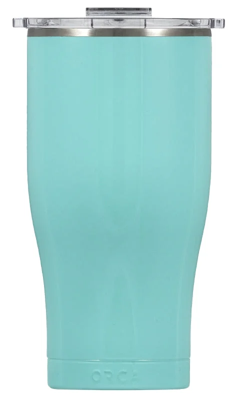 Orca Chaser Series ORCCHA27SF/CL Tumbler, 27 oz Capacity, Stainless Steel, Seafoam