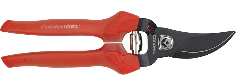 Corona BP 3214D Pruning Shear, 3/4 in Cutting Capacity, Stainless Steel Blade, Bypass Blade, Ergonomic Handle