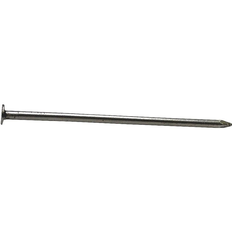 ProFIT 0053159 Common Nail, 8D, 2-1/2 in L, Steel, Brite, Flat Head, Round, Smooth Shank, 25 lb