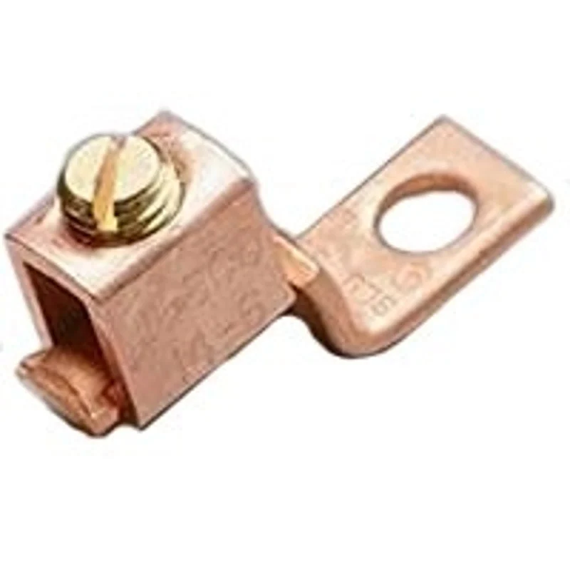 Gardner Bender GSLU-70 Mechanical Lug, 600 V, 8 to 2 AWG Wire, 3/8 in Stud, Copper Contact