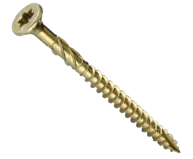 GRK Fasteners R4 00101 Framing and Decking Screw, #9 Thread, 2-1/2 in L, Round Head, Star Drive, Steel, 2900 BX