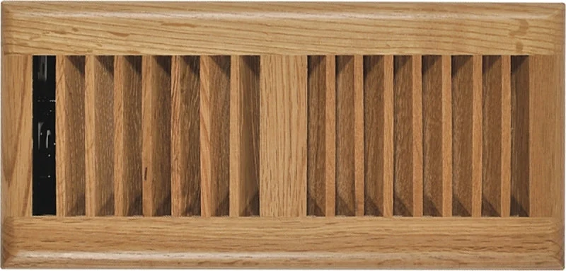 Imperial RG2195 Floor Register, 4 in H Duct Opening, Polystyrene, 12 in W Duct Opening