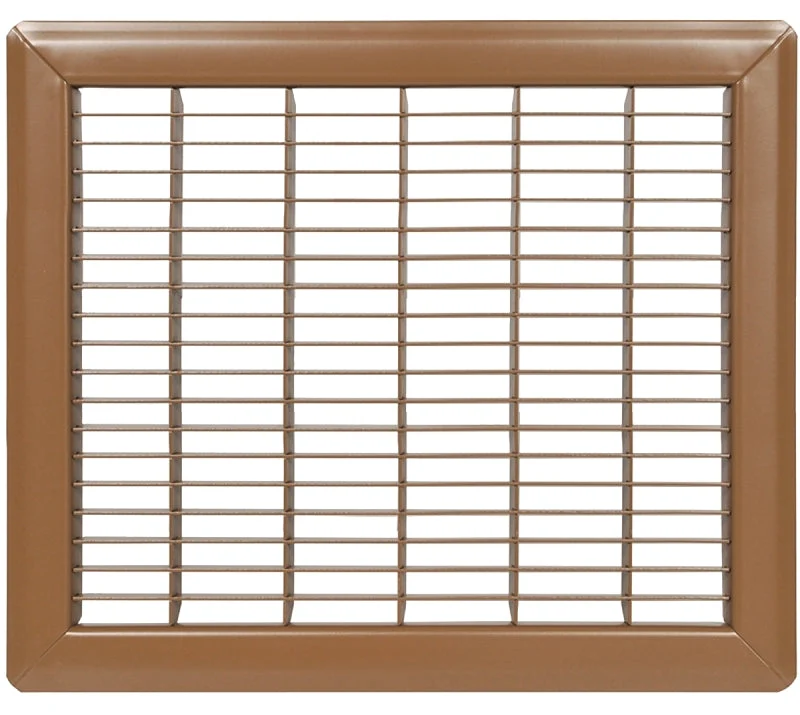 Imperial RG1191 Air Grille, 8 in L, 12 in W, Steel, Brown