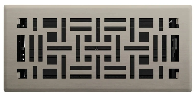 Imperial RG3253 Floor Register, 10 in W Duct Opening, 4 in H Duct Opening, Polystyrene