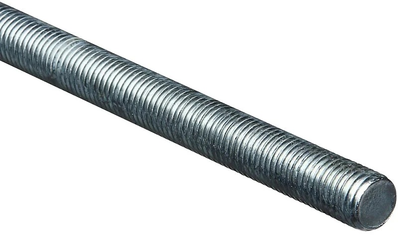 National Hardware N179-556 Threaded Rod, 3/4-10 Thread, 36 in L, A Grade, Steel, Zinc, UNC Thread