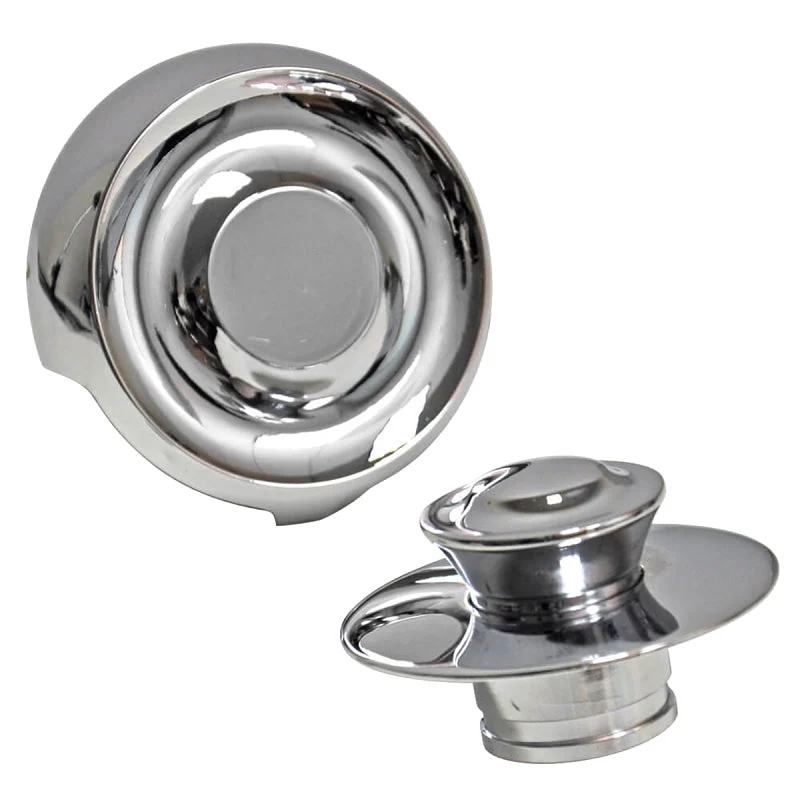 Danco 10551 Tub Drain Trim Kit, Metal, Chrome-Plated, For: 1 and 2-Hole Plates