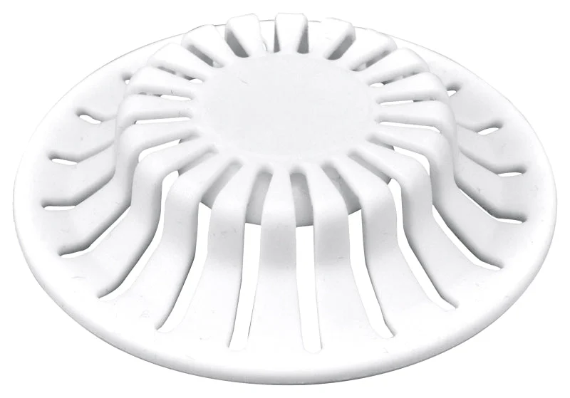 Danco 10769 Bathroom Sink Hair Catcher, Plastic, White