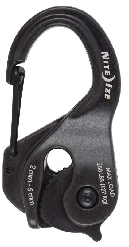 Nite Ize CamJam XT NCJSA-01-R3 Rope Tightener, 2.5 in L x 1.3 in W x 0.75 in H Dimensions, Aluminum