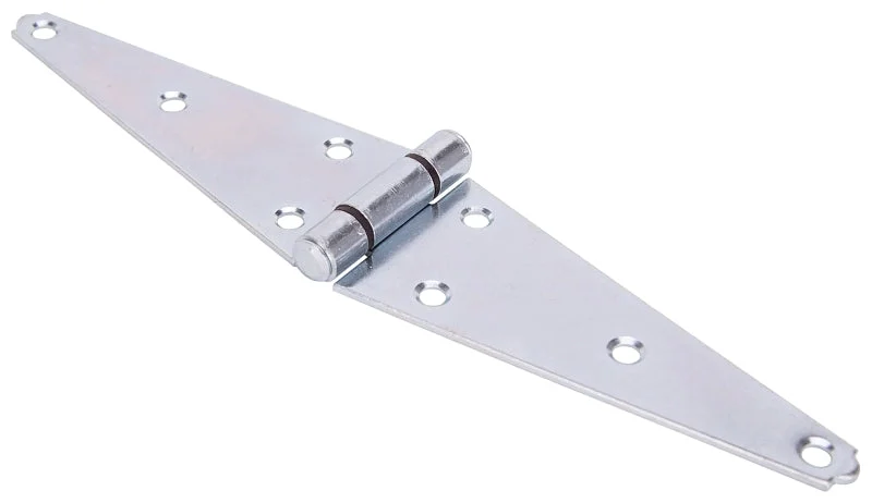 ProSource HSH-Z06-013L Strap Hinge, 2.6 mm Thick Leaf, 6 in, Steel, 180 Range of Motion, Pack of 10