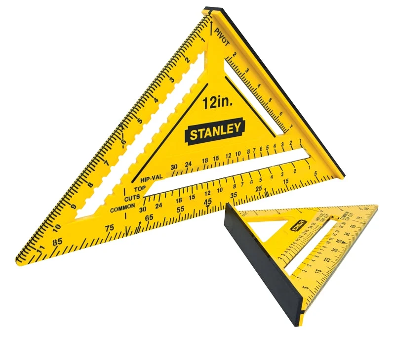 STANLEY STHT46011 Dual Color Square, 1/8 in Graduation, ABS, Pack of 4
