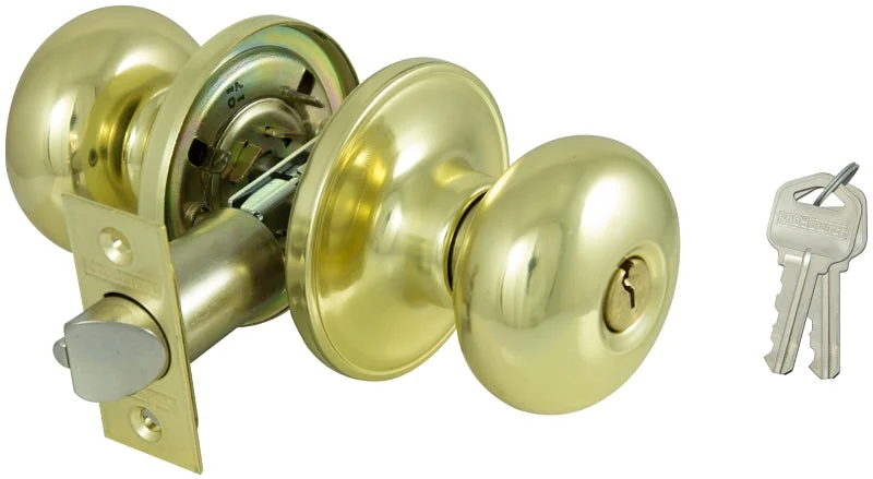 ProSource TF700V-PS Entry Knob, Stainless Steel, KW1, KA3 Keyway, 3 Grade, Pack of 3