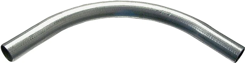 Halex 64415 EMT Elbow, 90 deg Angle, 1-1/2 in, Steel, Galvanized, Each