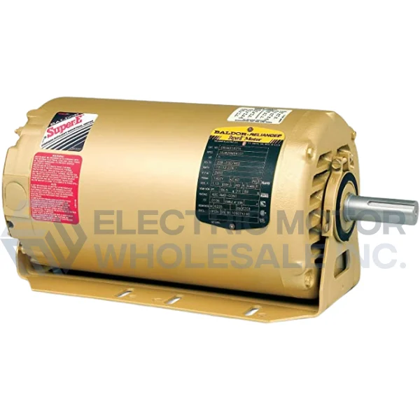 1/4HP BALDOR 1725RPM 48 OPEN 3PH RESILIENT BASE SUPER-E MOTOR ERM3003