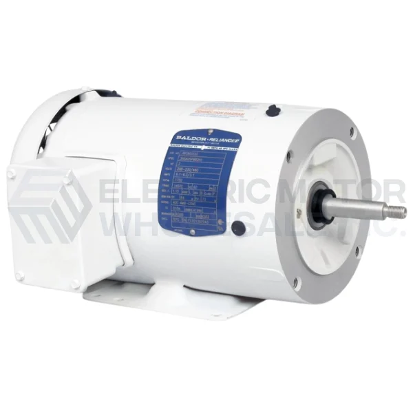 3/4HP BALDOR 3450RPM 56J TEFC 3PH Epoxy Washdown Jet Pump Motor CJWDM3463