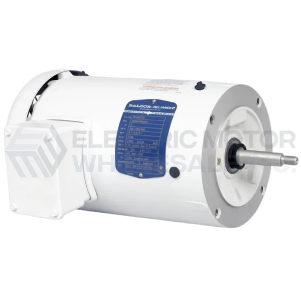 3/4HP BALDOR 3450RPM 56J TEFC 3PH Epoxy Washdown Jet Pump Motor JWDM3463