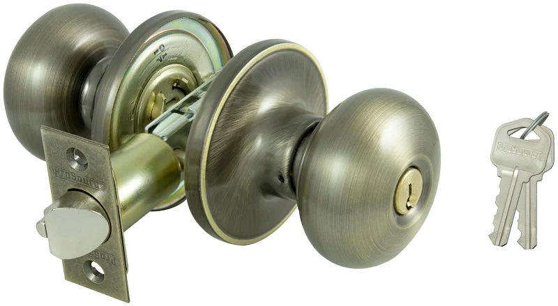 ProSource TF800V-PS Entry Knob, Stainless Steel, KW1, KA3 Keyway, 3 Grade, Pack of 3